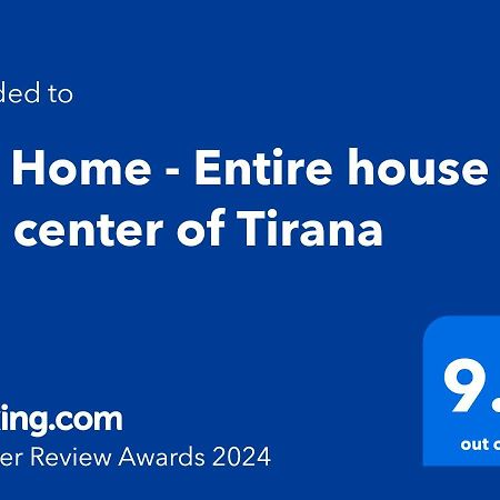 My Home - Entire House In The Center Of Tiranë Ngoại thất bức ảnh