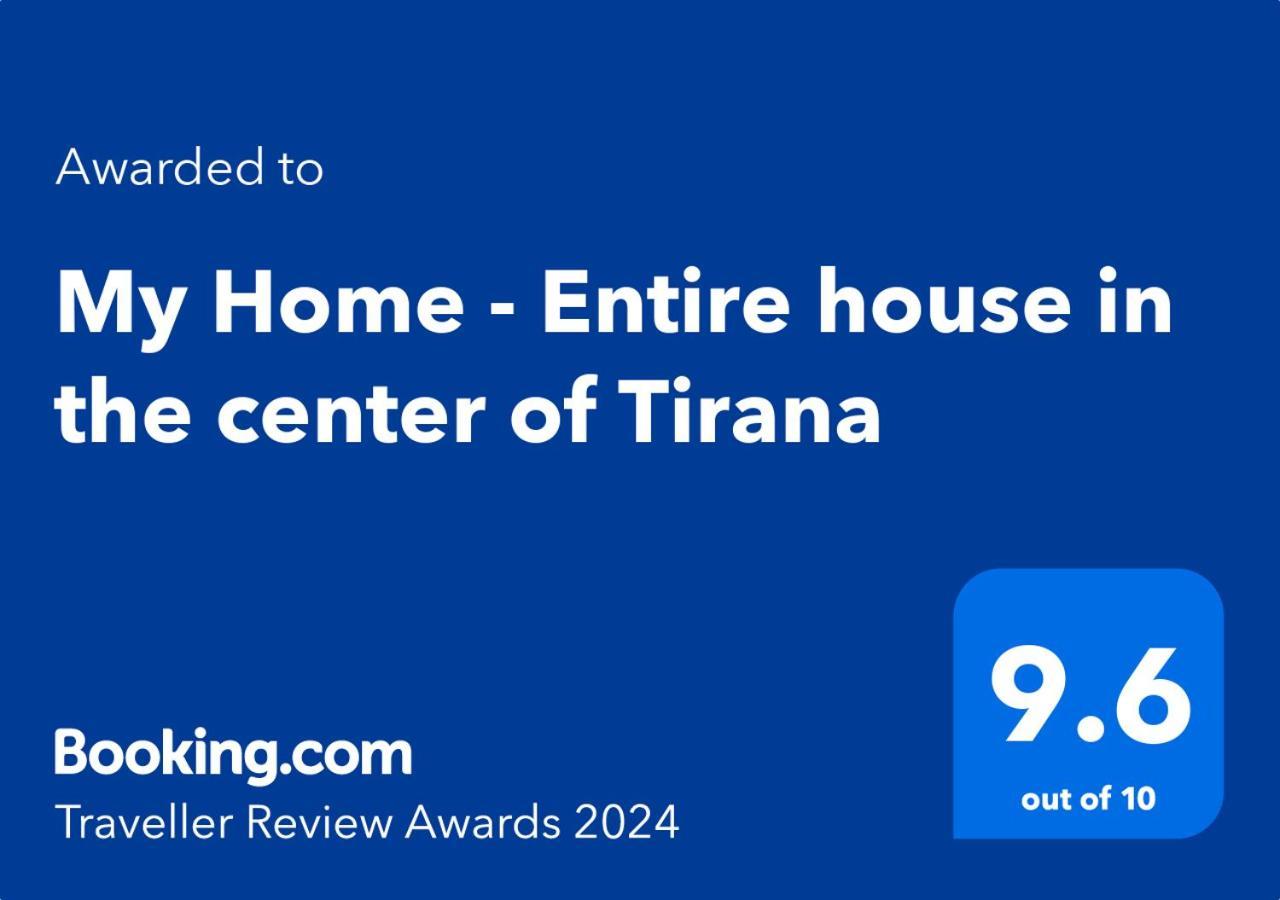 My Home - Entire House In The Center Of Tiranë Ngoại thất bức ảnh