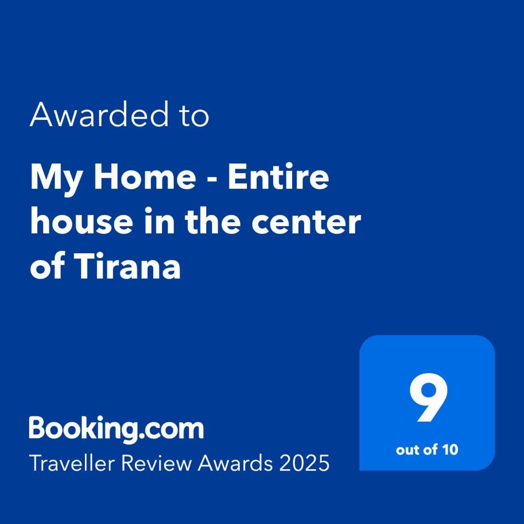 My Home - Entire House In The Center Of Tiranë Ngoại thất bức ảnh